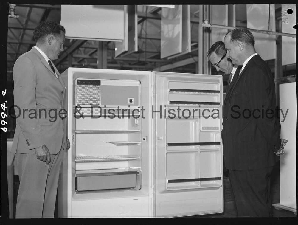 Email refrigerator inspection