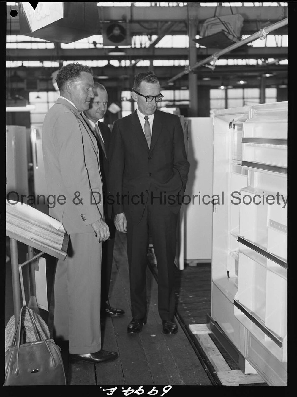 Email refrigerator inspection