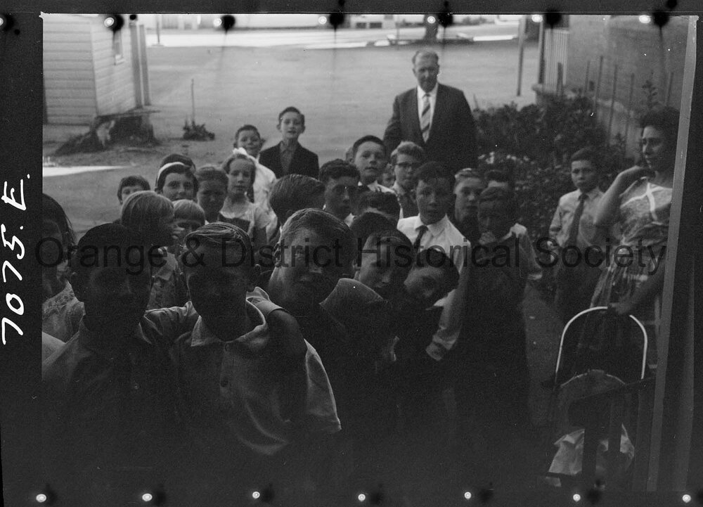 Folk Dancing at Orange Rural School