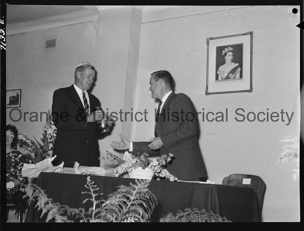 Farewell to Clive Hamer, former Mayor of Orange