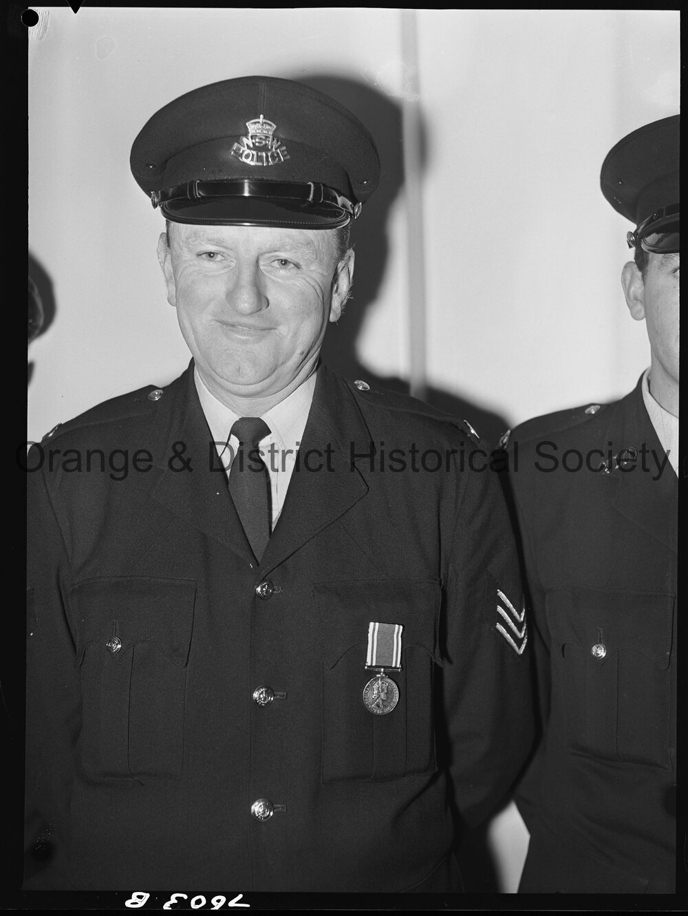 Presentation of a Long Service and Conduct Medal
