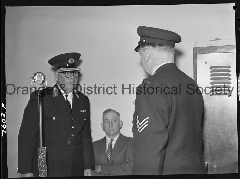 Presentation of a Long Service and Conduct Medal