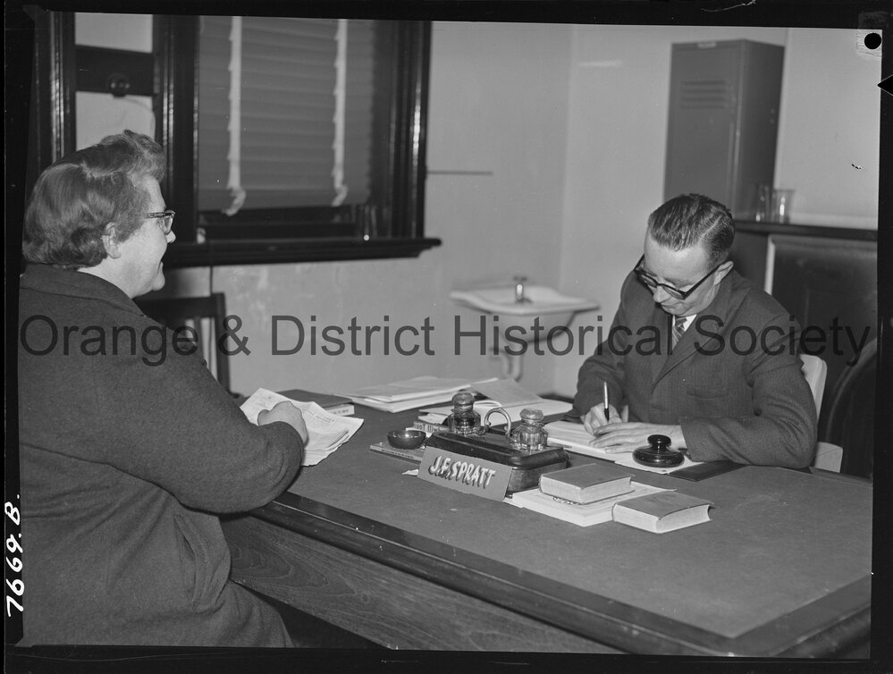 Taxation Officer Mr J F Spratt