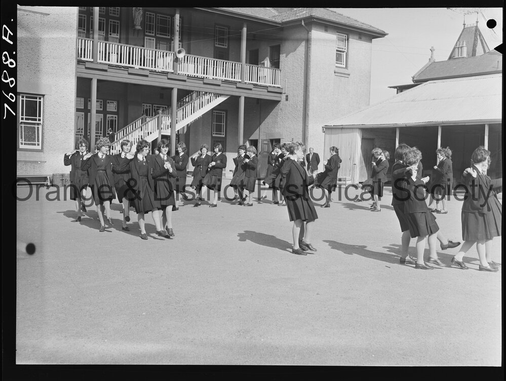 Education Week at Santa Maria Convent girls dancing