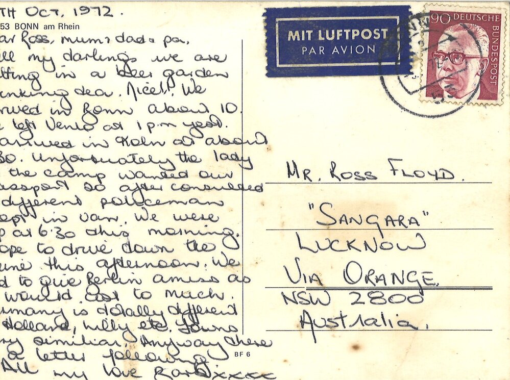 Postcard from Germany