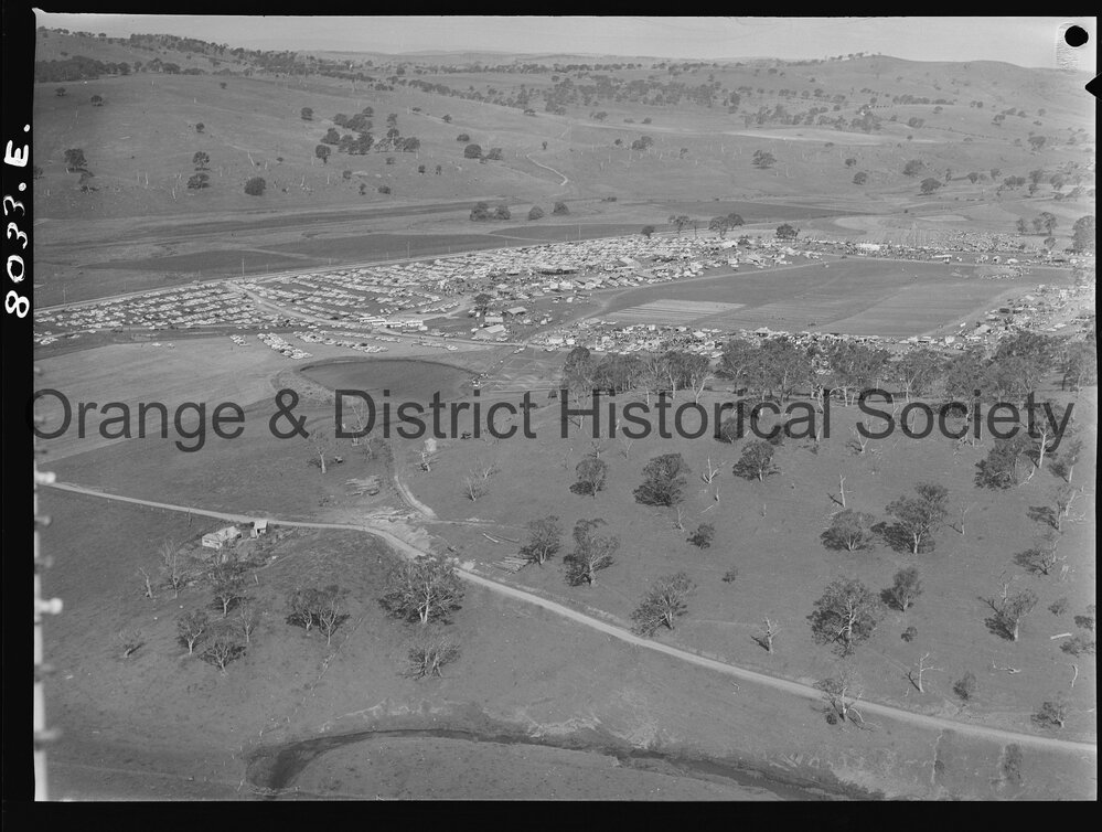 Aerial view of second day of Field Days