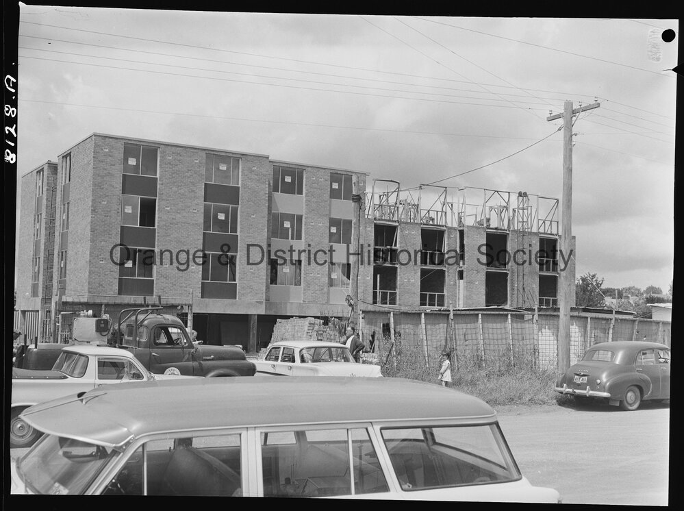 Flats in Margaret Street, G Machin