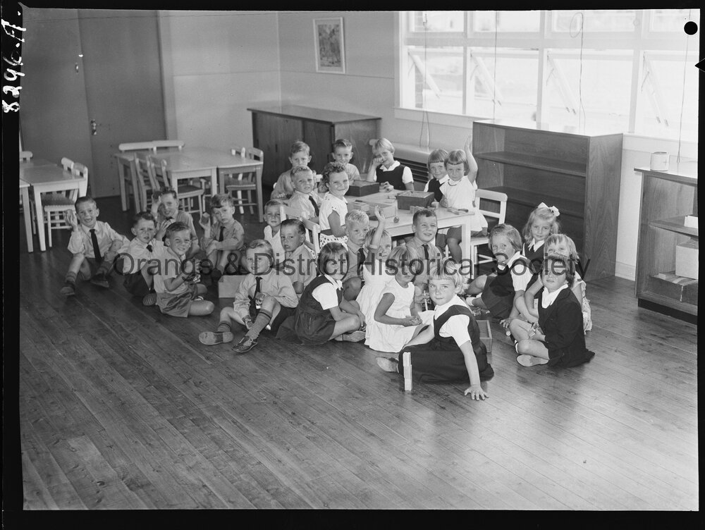 First day for infants at Orange East School