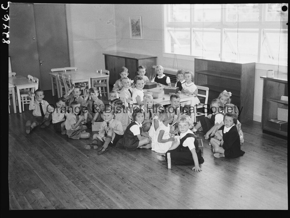 First day for infants at Orange East School