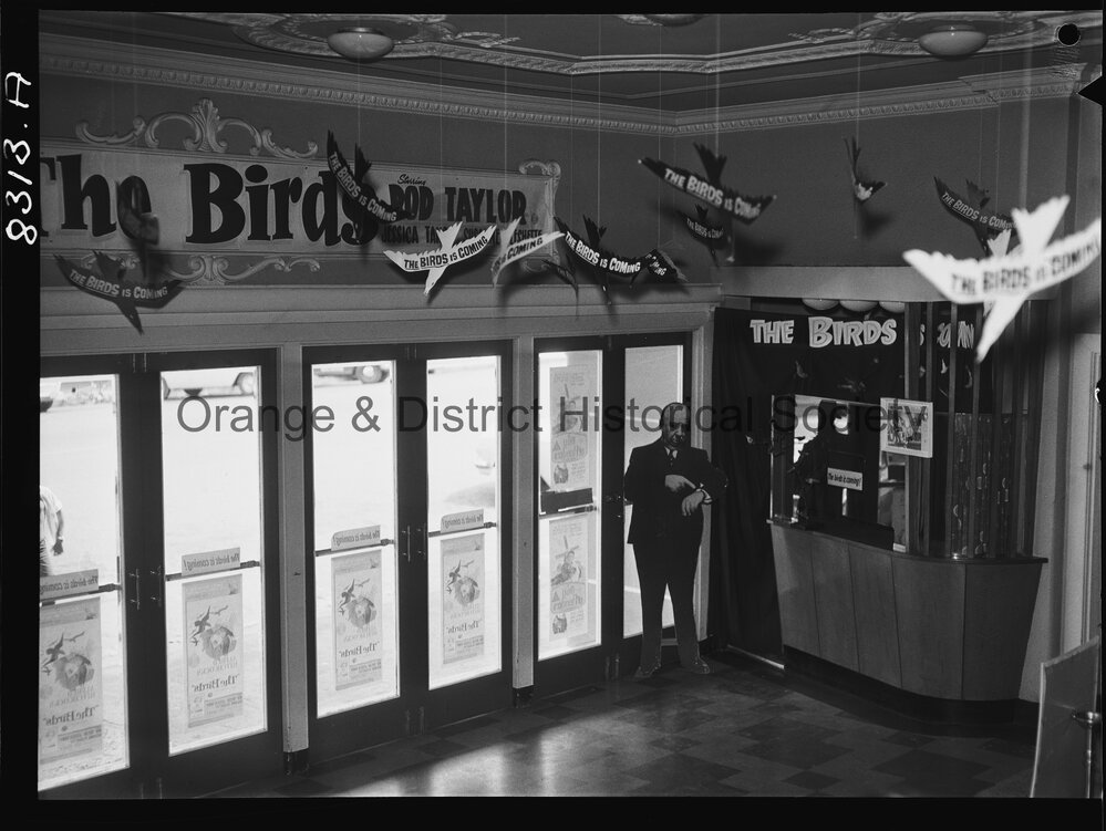 Decorations for The Birds production