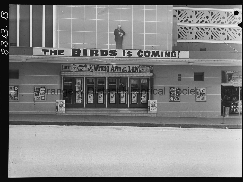 Decorations for The Birds production