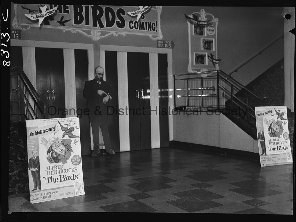 Decorations for The Birds production