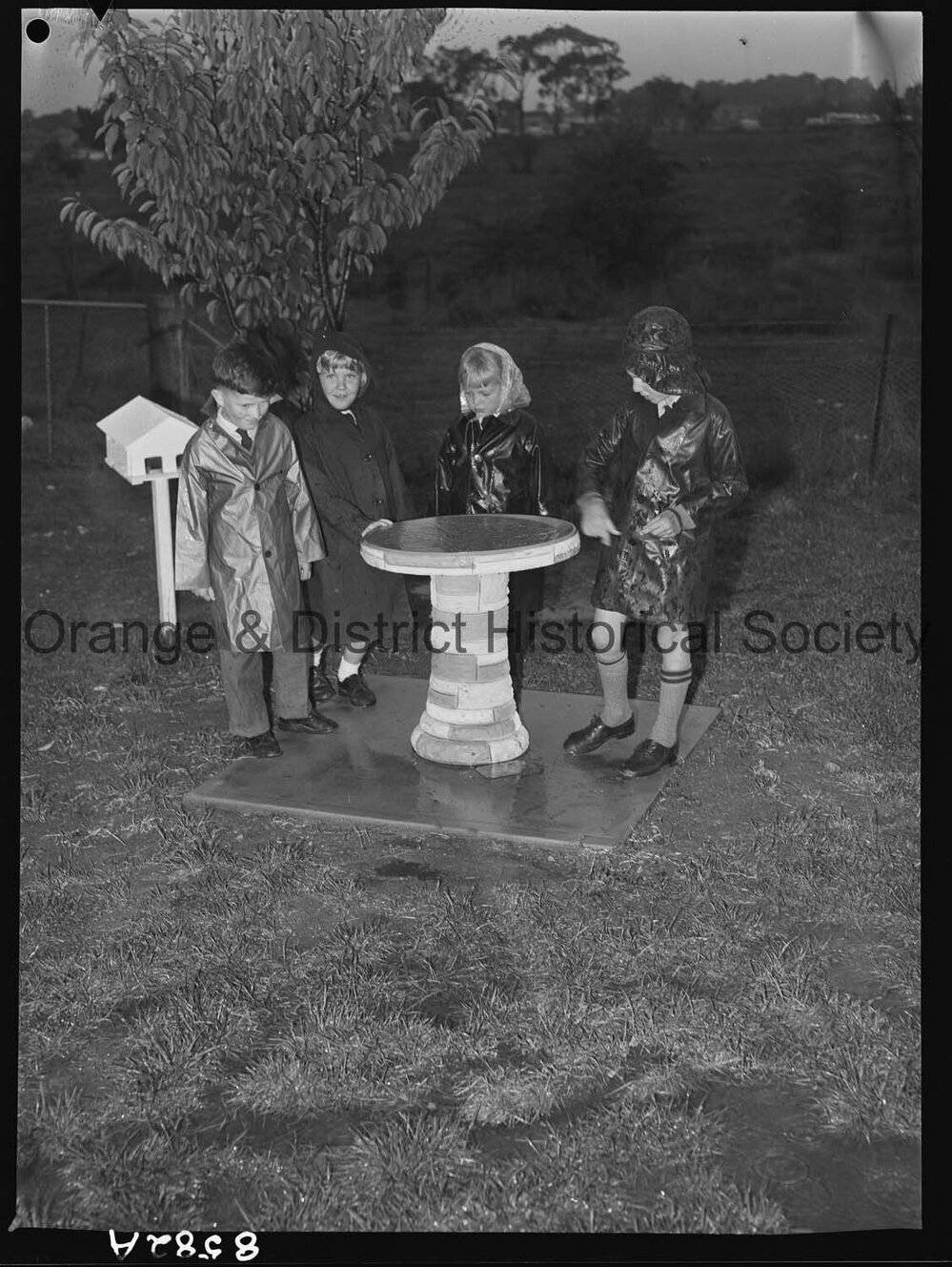 Glenroi Infants School bird bath