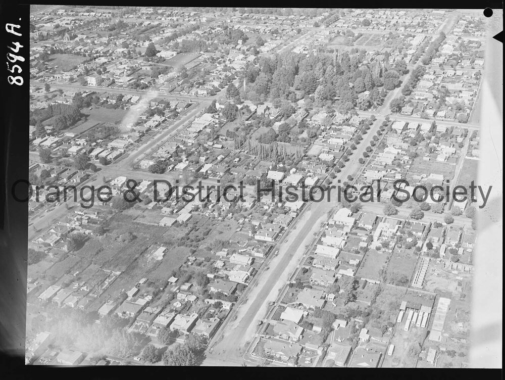Aerial view of Wontama Home site
