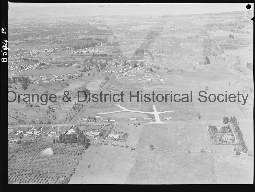 Aerial view of Westlea subdivision