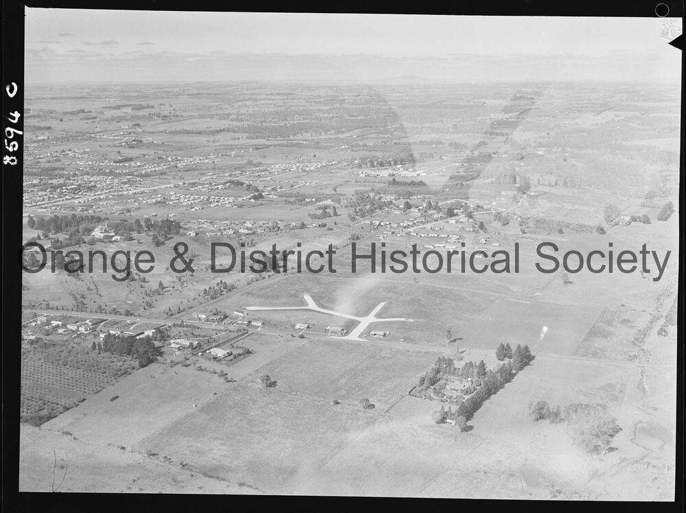 Aerial view of Westlea subdivision