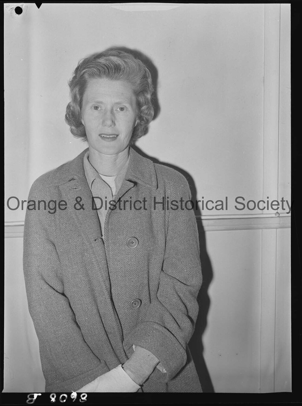 Passport photo Mrs Hugh Jackson