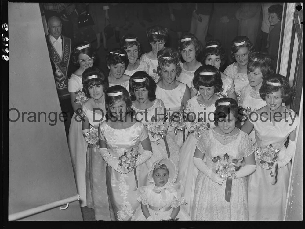 Masonic Ball debutantes