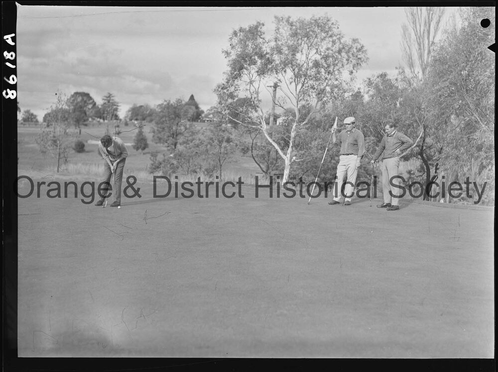 Golf championships semi-final