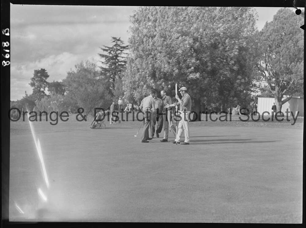 Golf championships semi-final