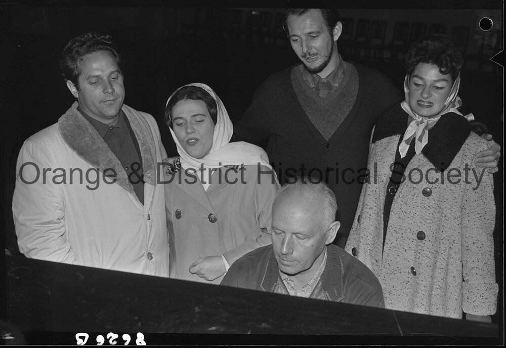 La Boheme rehearsal