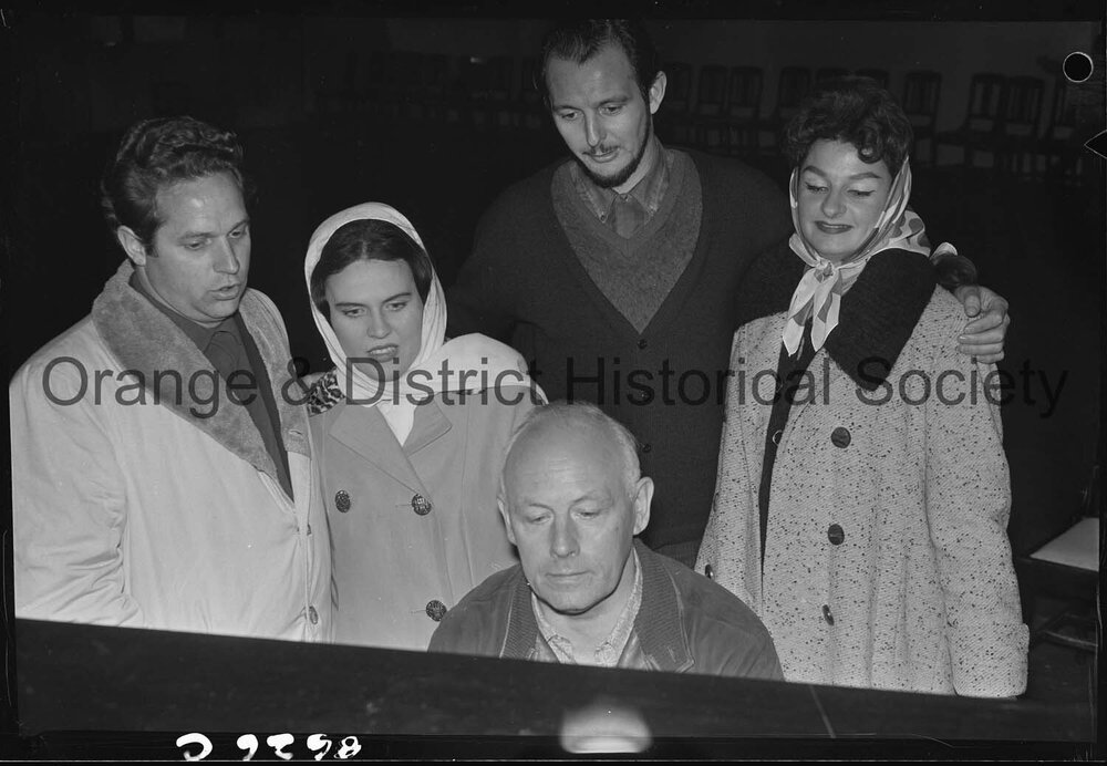 La Boheme rehearsal