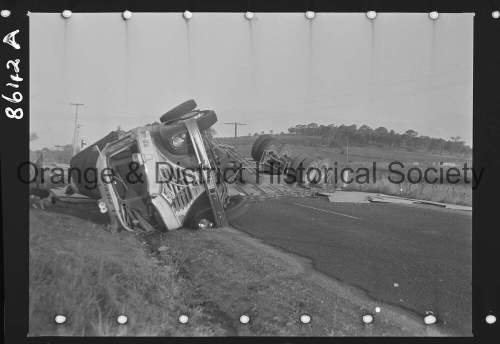 Accident on Mitchell Highway
