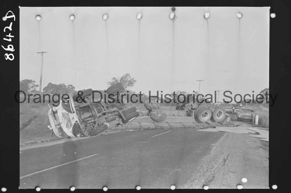 Accident on Mitchell Highway