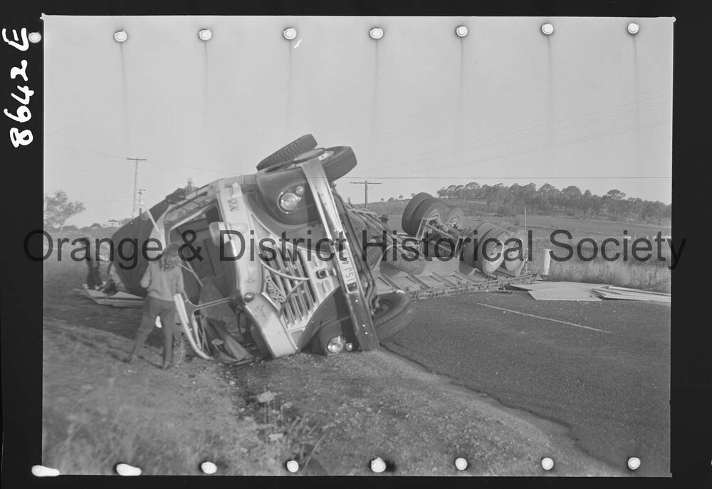 Accident on Mitchell Highway