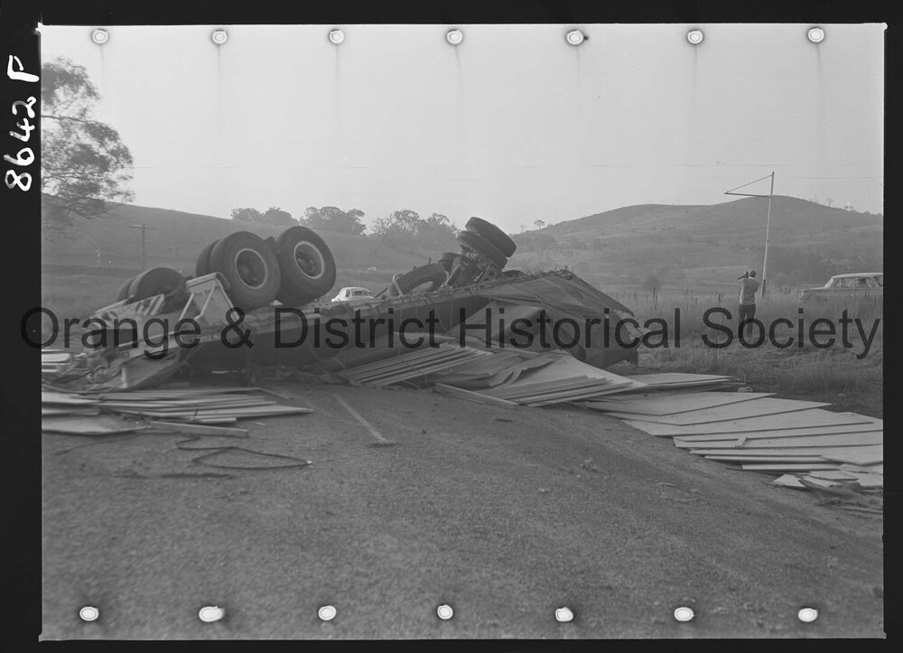 Accident on Mitchell Highway