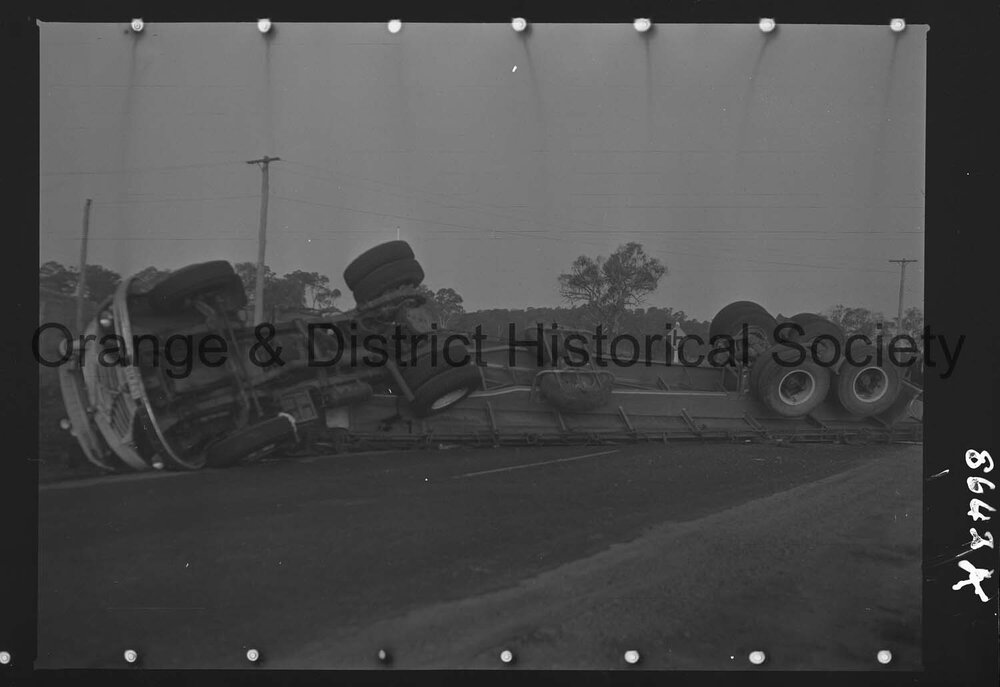 Accident on Mitchell Highway