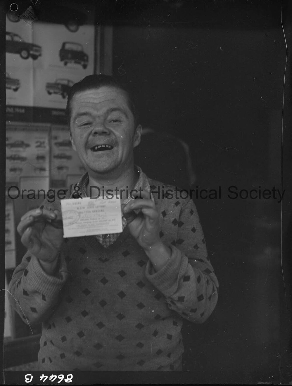 Lottery winner Peter Jones