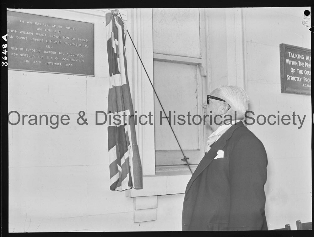 Historic Court House plaque unveiled
