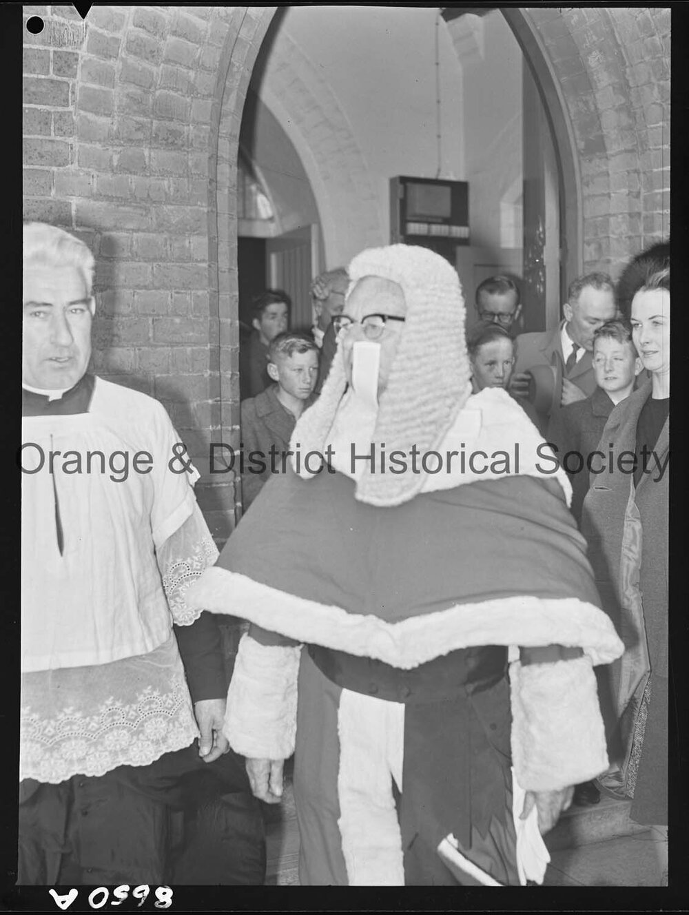 Justice Maguire at St Joseph's Church
