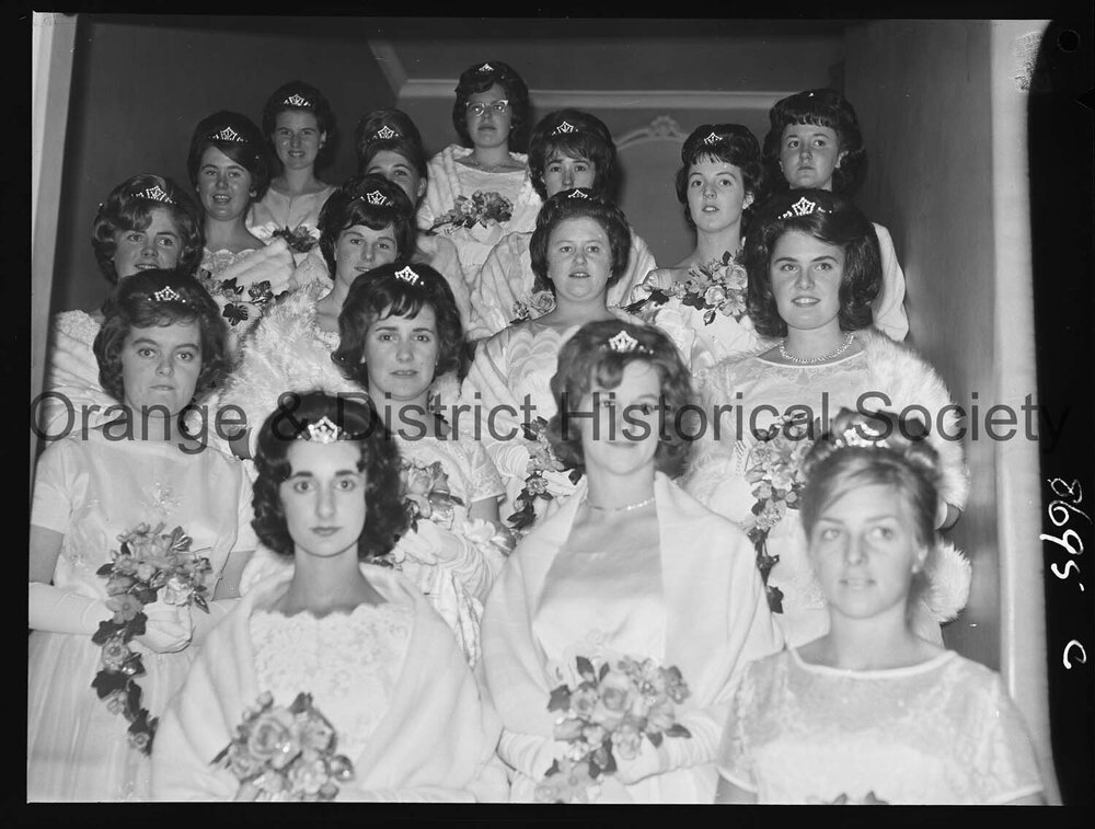 Catholic Ball debutantes
