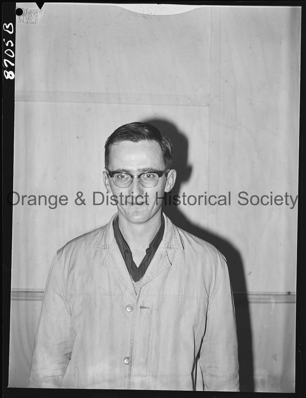 Passport photo Neville Woodley