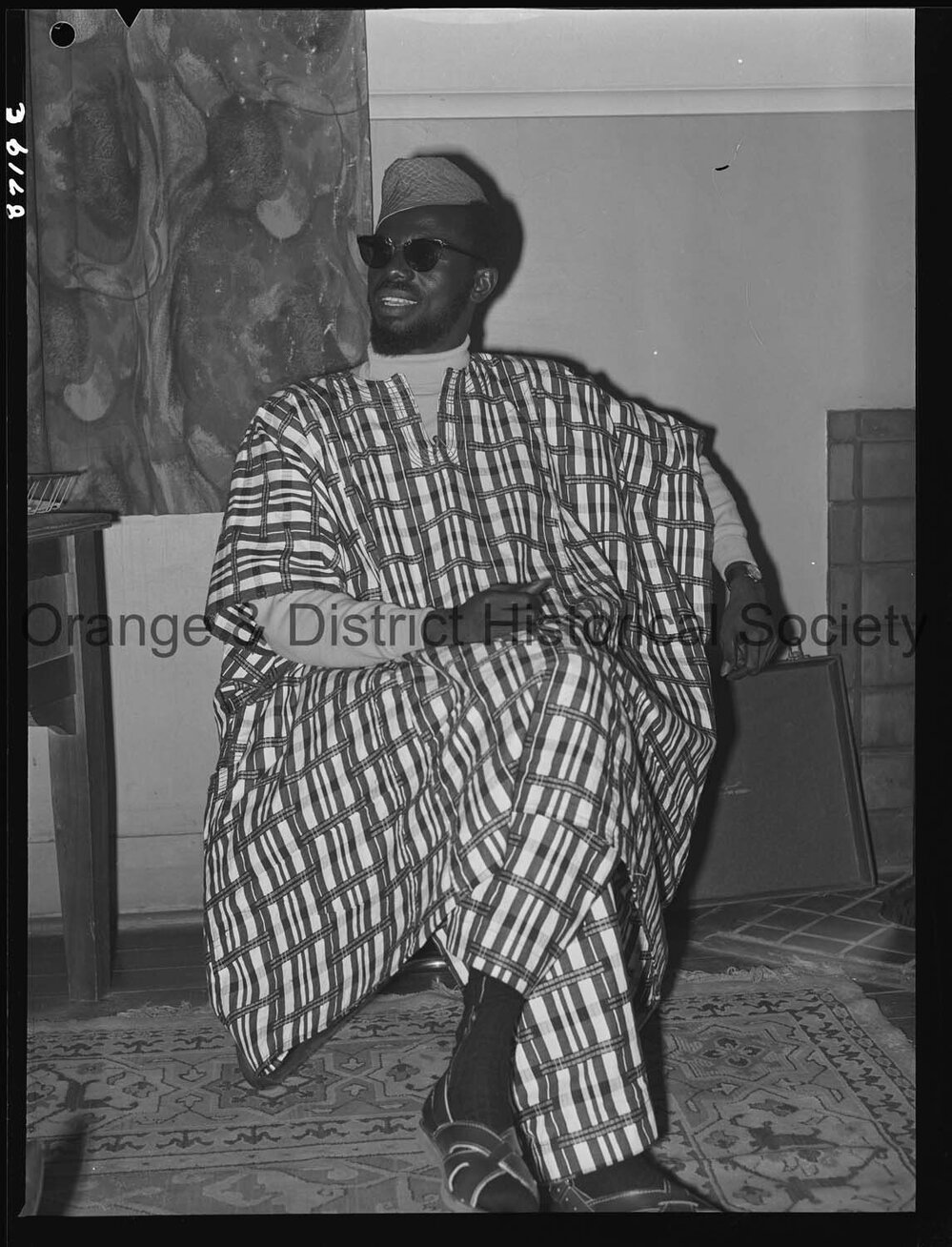 Nigerian visitor to Orange