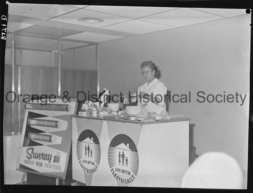 Cooking demonstration