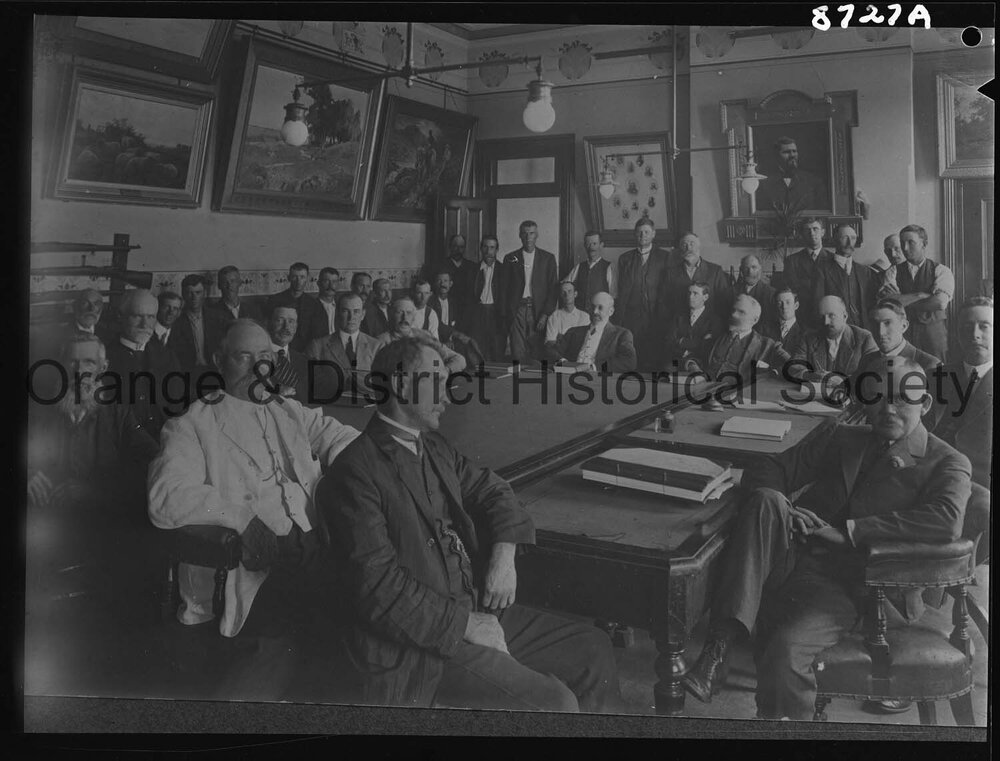 Copy early Orange Municipal Council meeting