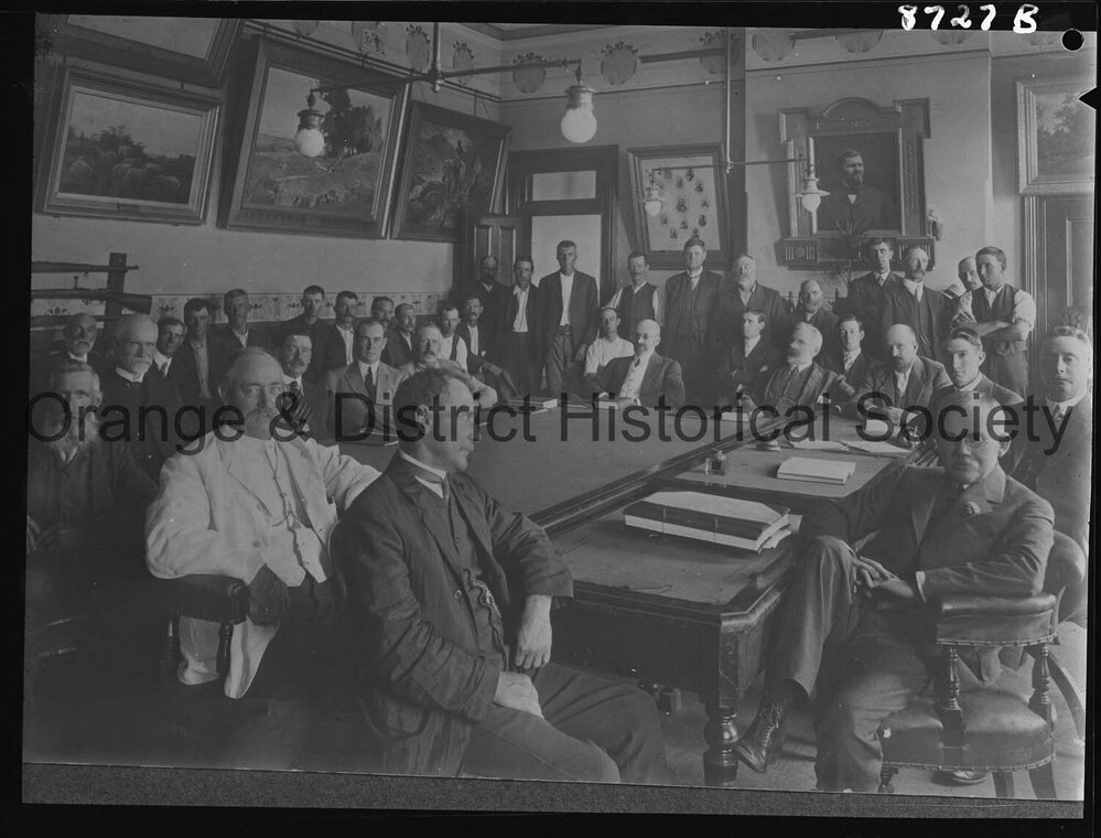 Copy early Orange Municipal Council meeting