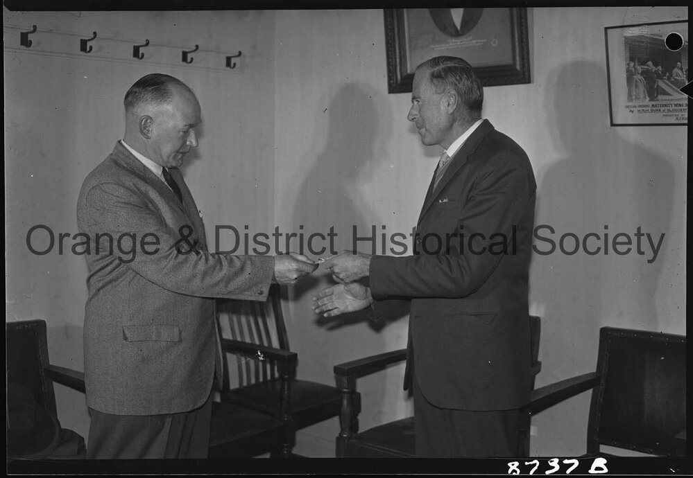 30 Donor badge presentation