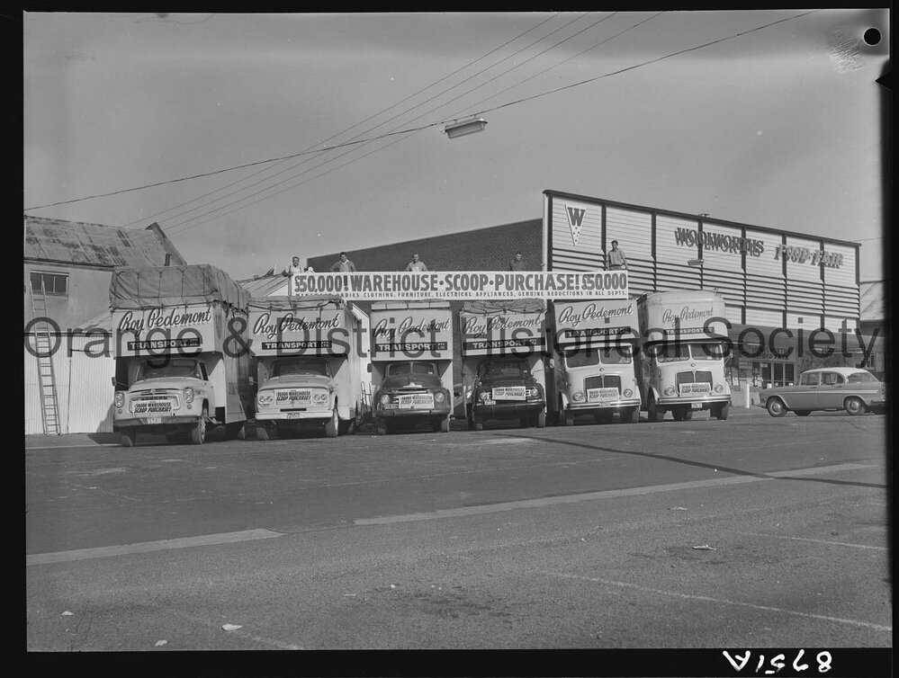 Trucks at Paynes McDermott's