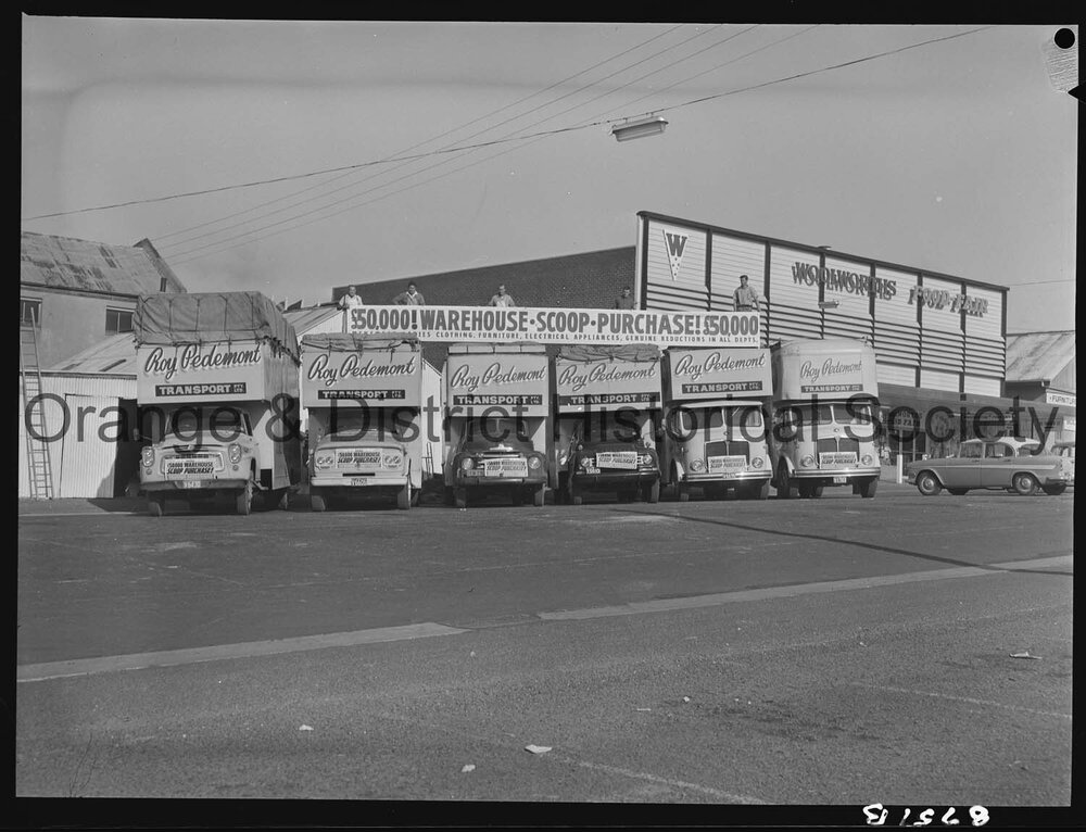 Trucks at Paynes McDermott's