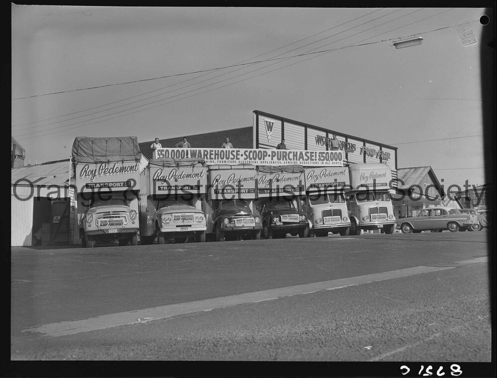 Trucks at Paynes McDermott's
