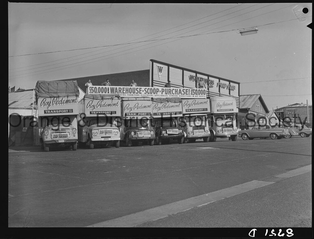 Trucks at Paynes McDermott's