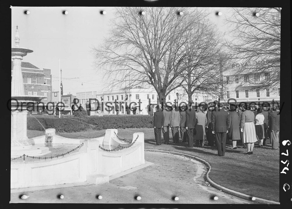 Cenotaph wreath laying ceremony