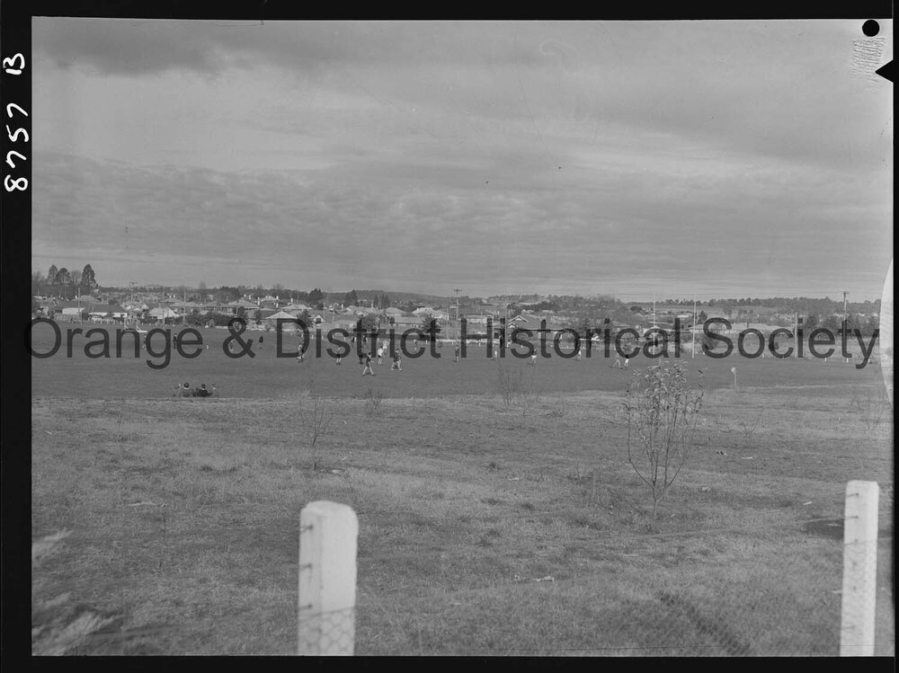 Playing fields at Orange High School