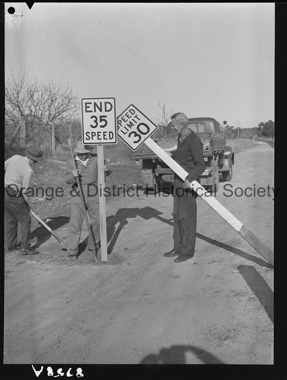 New speed limit signs