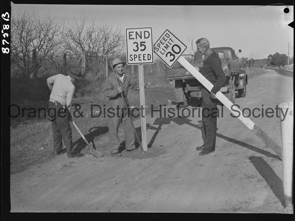 New speed limit signs