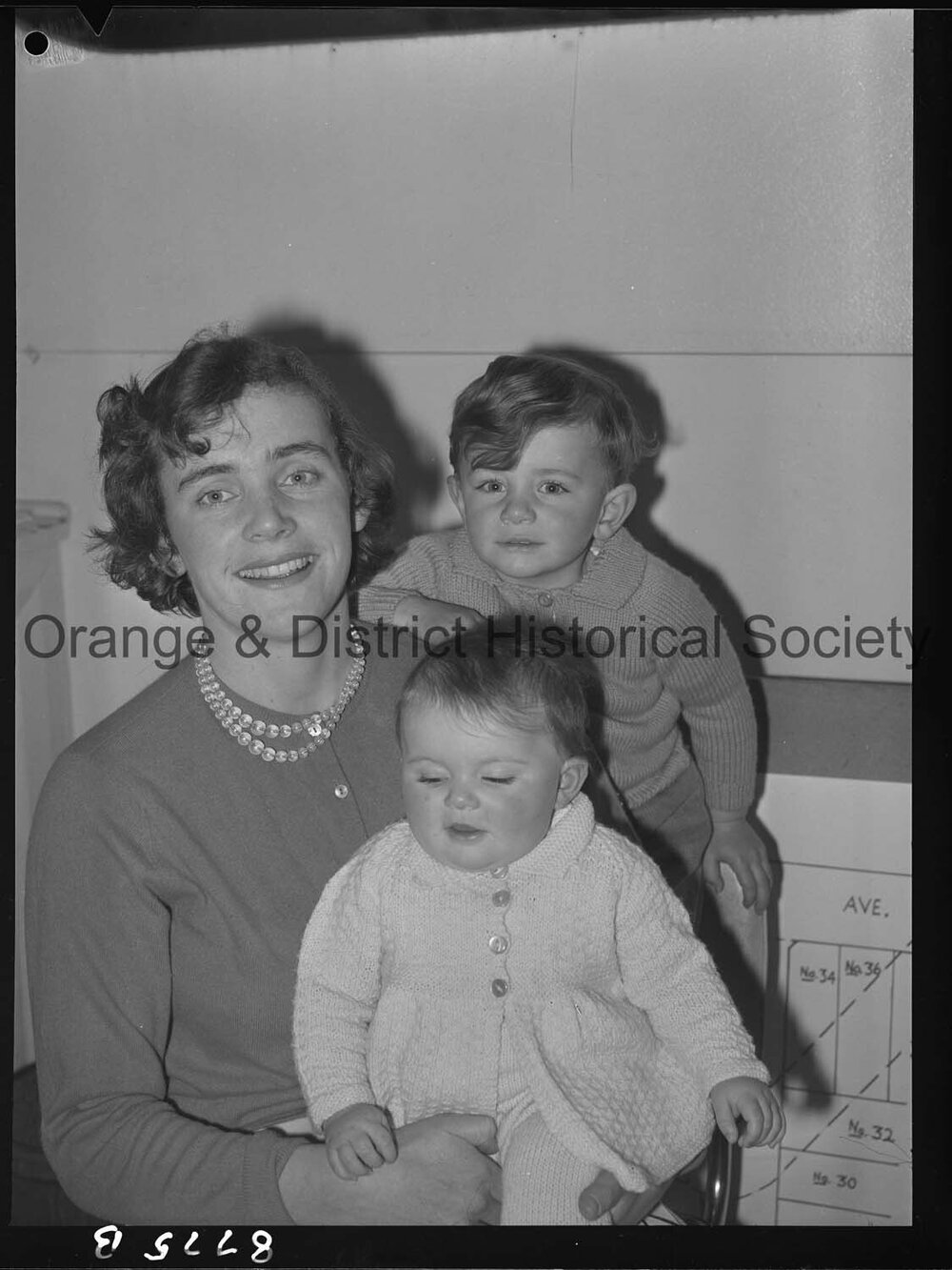 Passport photo Mrs Balliene and children
